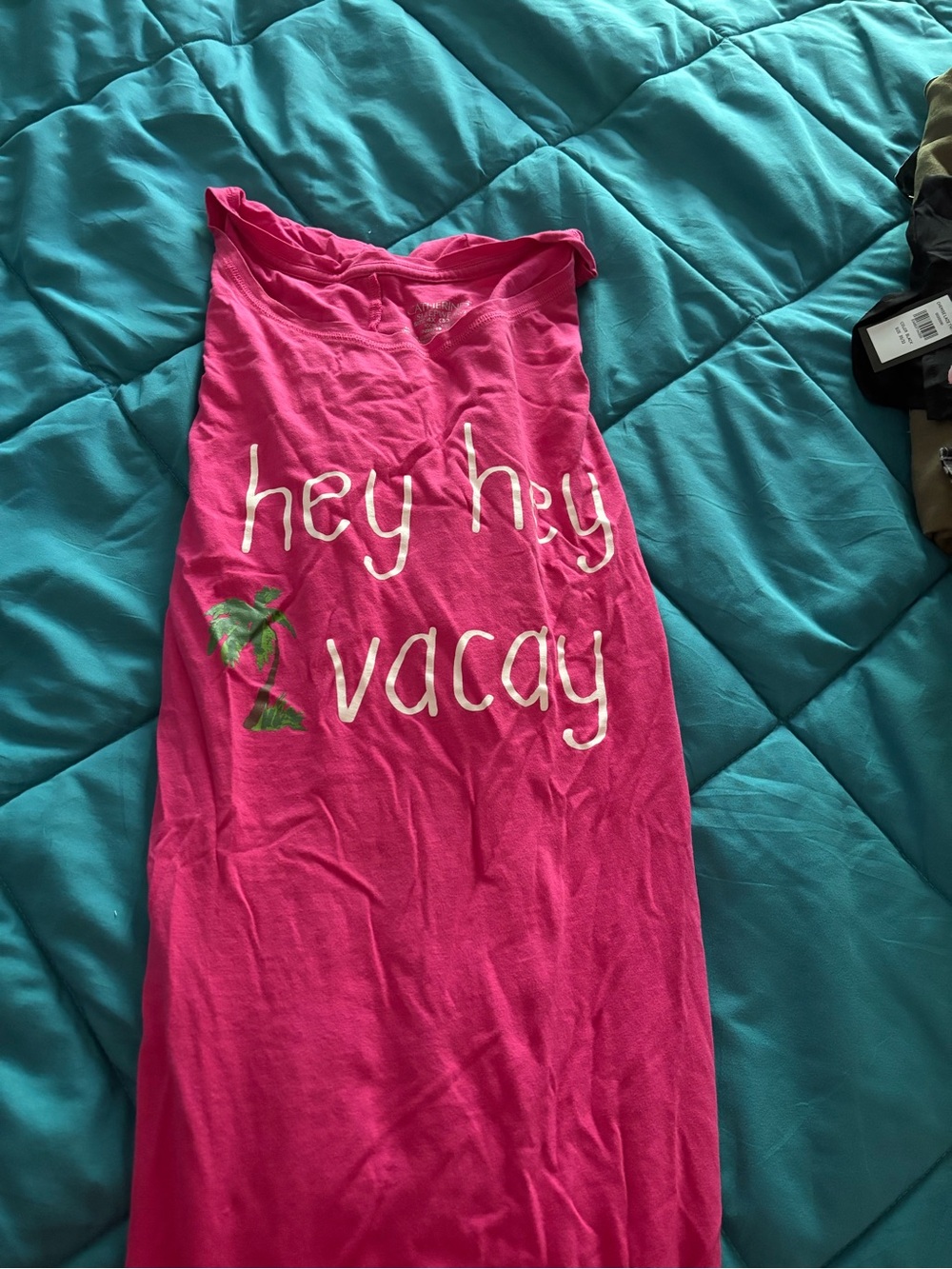 Catherines Hot Pink Sleepwear Maxi